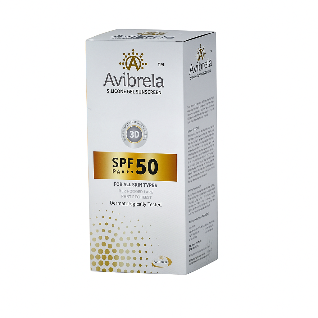 Avibrela Silicone Gel Sunscreen SPF50