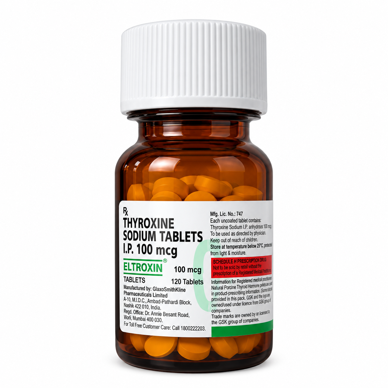 Eltroxin-100mcg