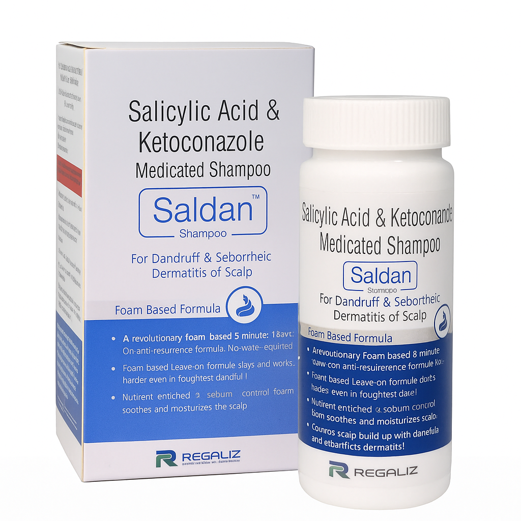 Salicylic Acid & Ketoconazole Shampoo 100 mL