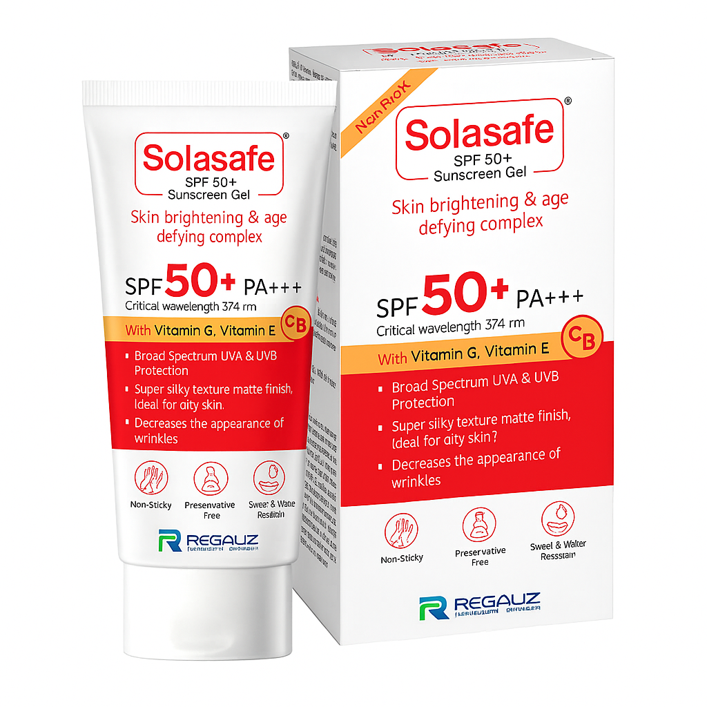 Solasafe SPF 50+ Sunscreen Gel