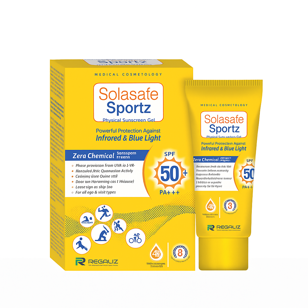 Solasafe Sportz Physical Sunscreen Gel
