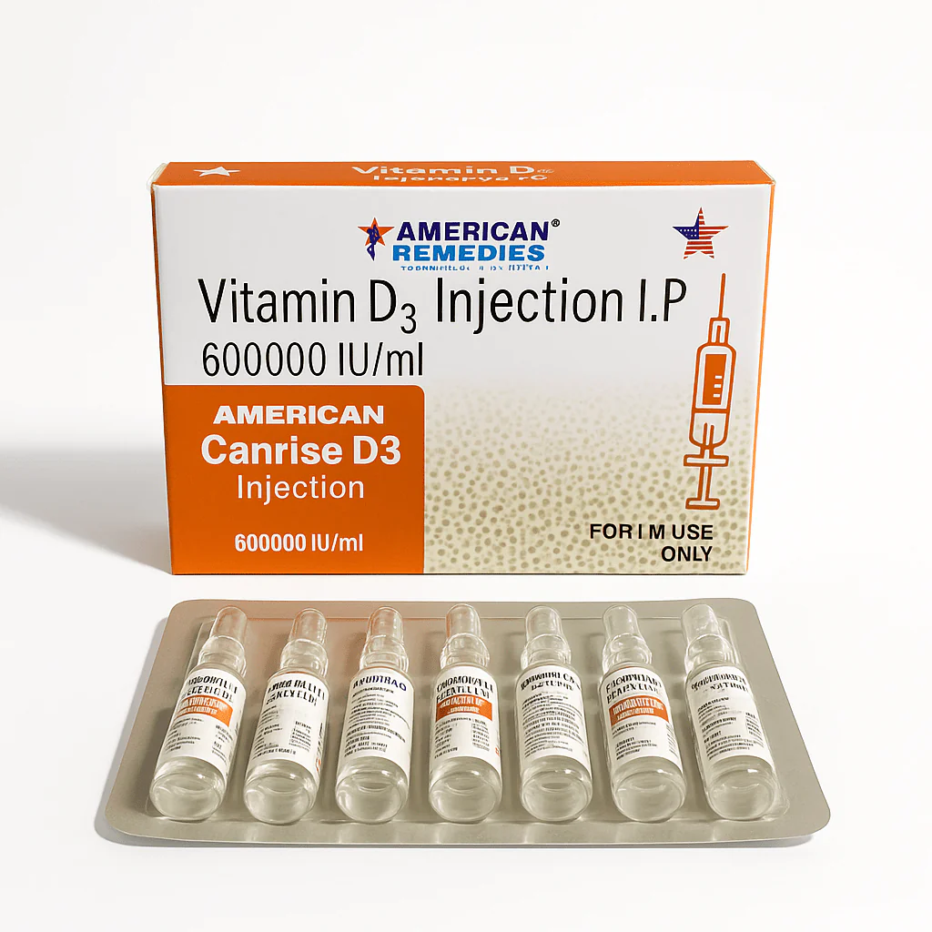 Vitamin D3 Injection 60,000 IU