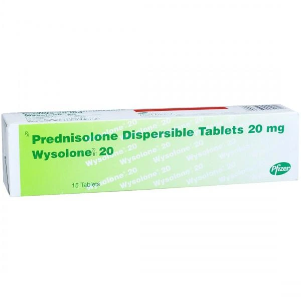 Prednisolone 20 mg (Generic Deltasone)